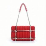 Knotted Rope Glitter Handbag - Dual Bag