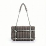 Knotted Rope Glitter Handbag - Dual Bag