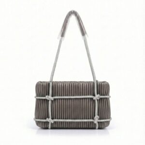 Knotted Rope Glitter Handbag - Dual Bag
