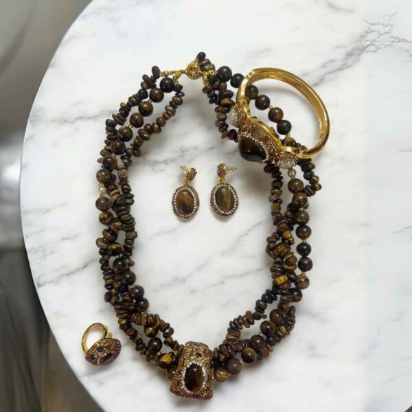 Caramel  beads  Set