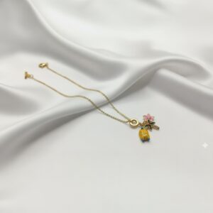 Yellow Travel Tales Pendant Chain