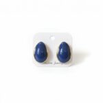 Enamel Oval Studs