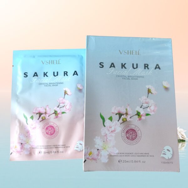 Sakura Facial Sheet Mask - Rejuvenating Skin