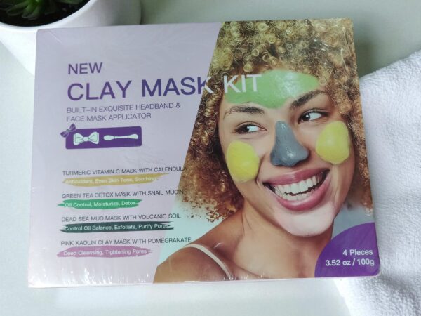 Clay Facial Kit – Deep Cleanse & Skin Detox