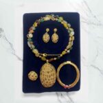 Multicolor Gemstone Beaded Neckset