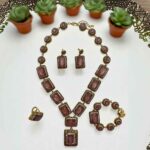 Pink Blossom Neck Set