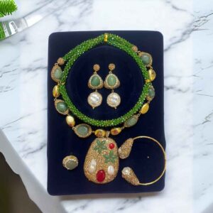 Emerald Radiance Jewelry Set