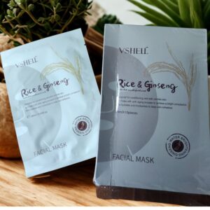 Rice & Gensency Exfoliating Facial Sheet Mask - Combination Skin