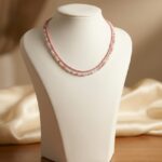 Handmade Pink Bead Necklace