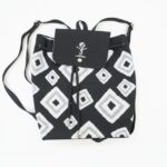 Printed mini backpack