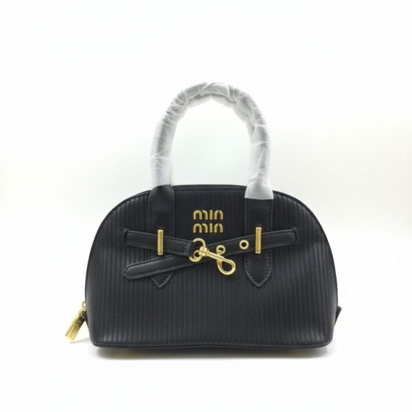 Ribbed Dome Handbag