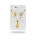 Golden Diamond Cluster Set