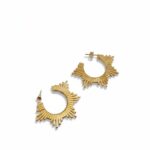 Spring Ring Hoop Earrings