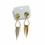 Golden Hoop Earrings