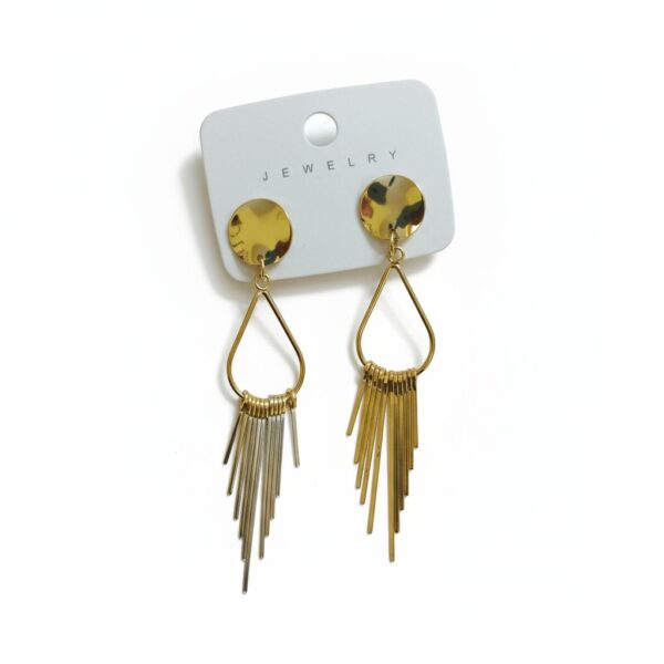 Golden Hoop Earrings