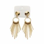 Golden Hoop Earrings