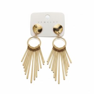 Golden  Hoop Earrings