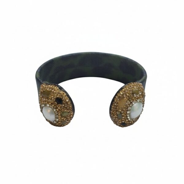 Natural Stone Cuff Bracelet