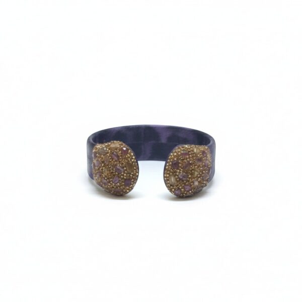 Natural Stone Cuff Bracelet