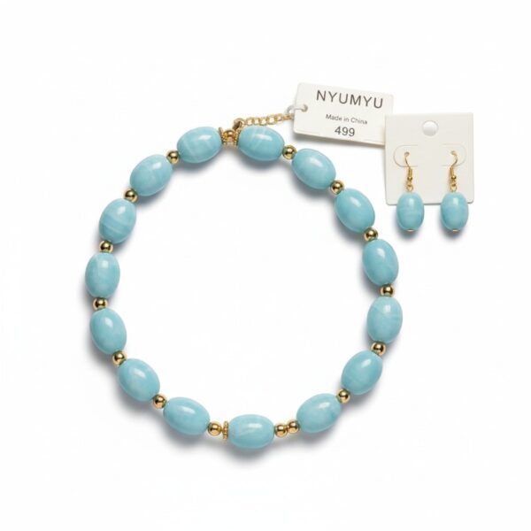 Crystal Glow Stone Chain