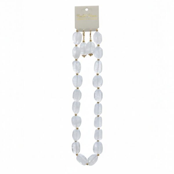 Crystal Glow Stone Chain