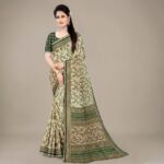 Elegant Printed Soft Silk Saree