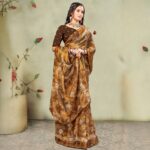 Bandhani Print Elegant Saree
