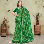 Bandhani Print Elegant Saree