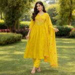 Sunshine Floral Meadows Anarkali Set