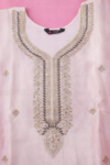 Elegant White Embroidery Kurta Set with Floral Dupatta