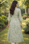 The Sage Meadow Floral Kurta