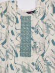 Ocean Breeze Abstract Printed Kurta Set