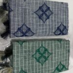 Linen Cotton with embroidery design