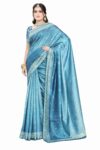Elegant Soft Silk Saree with tiny floral motifs